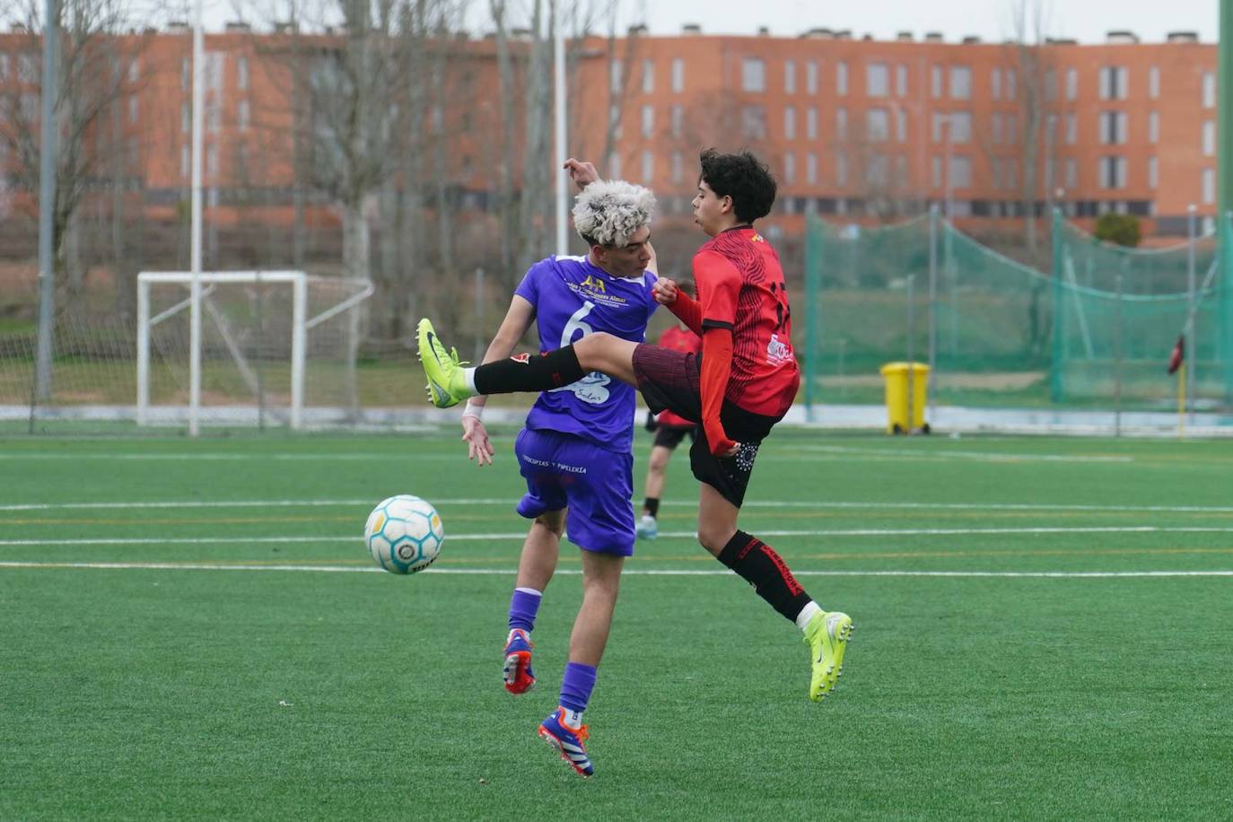 La jornada 21 del fútbol base en Salamanca, en imágenes