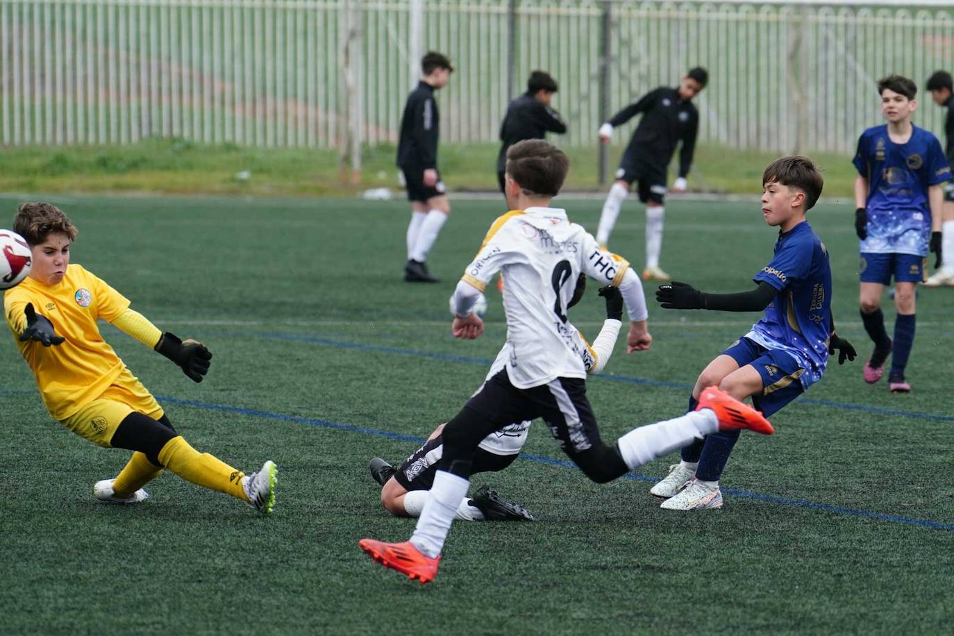 La jornada 21 del fútbol base en Salamanca, en imágenes