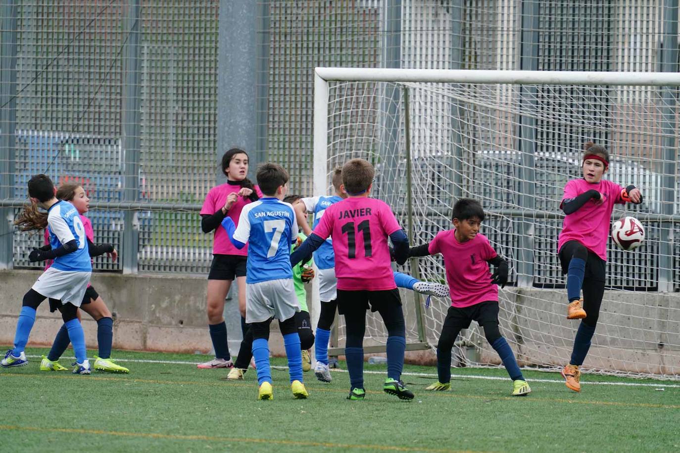 La jornada 21 del fútbol base en Salamanca, en imágenes