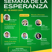 Cartel de las jornadas.