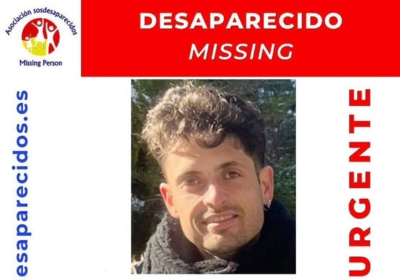 La familia del desaparecido Alejandro Aranda pide ayuda para buscarle en zonas rurales