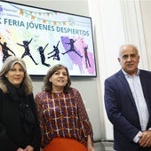 Eva Picado, Adoración Ginés y Jesús María Ortiz.
