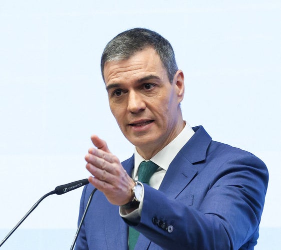 El presidente del Gobierno, Pedro Sánchez.