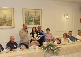 Intervención del presidente de la asociación bejarana
