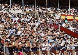 Imagen de los tendidos de la plaza de toros de La Glorieta en la Feria del año pasado.
