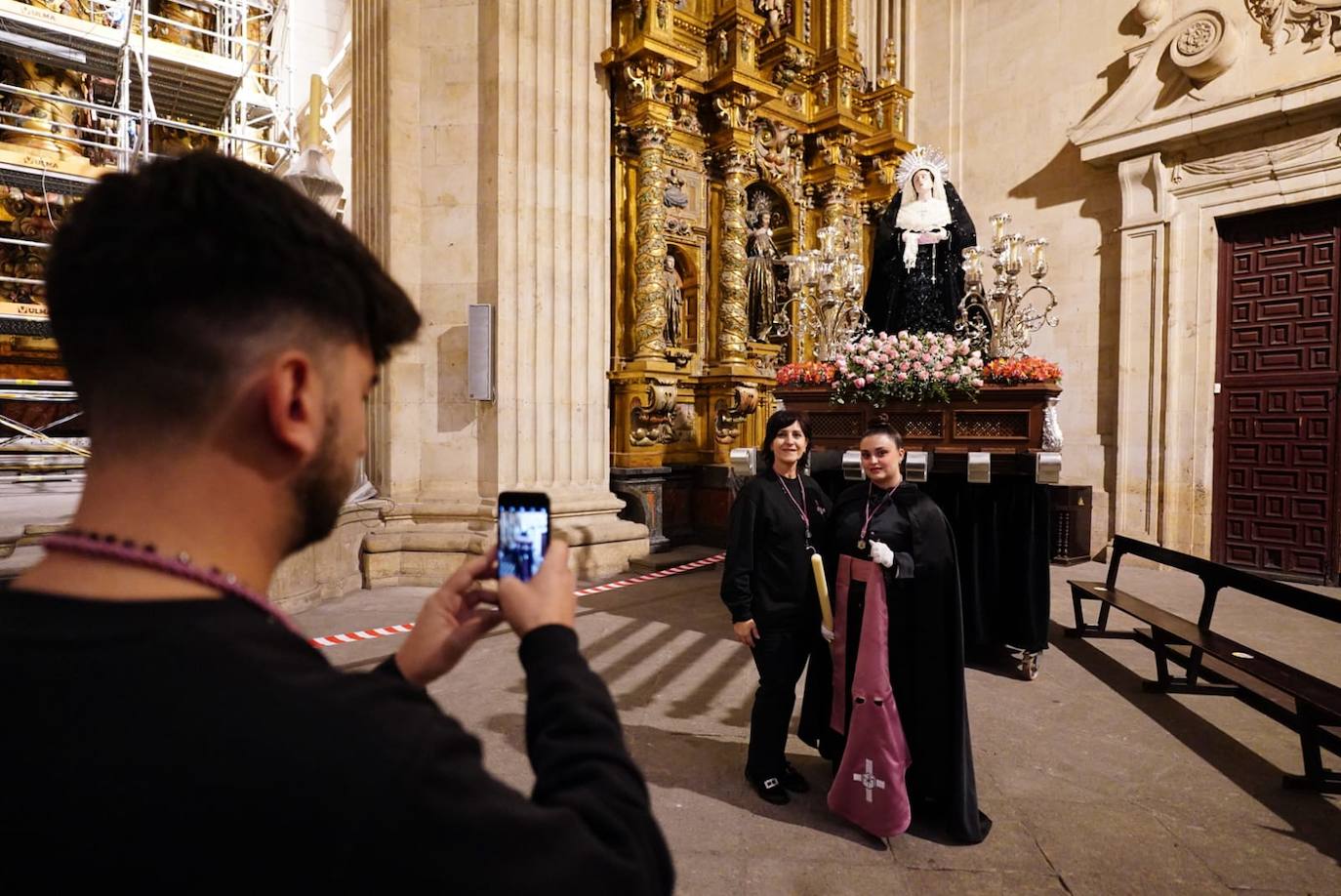 La procesión del Flagelado y Nuestra Señora de las Lágrimas, en imágenes