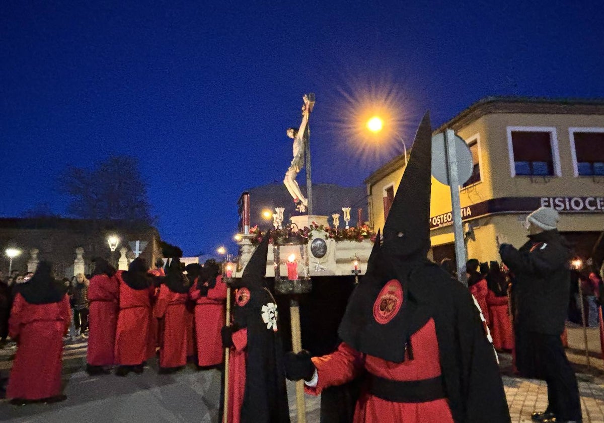 Solemne traslado del Santo Cristo del Humilladero y de Nuestra Señora de las Lágrimas en Peñaranda