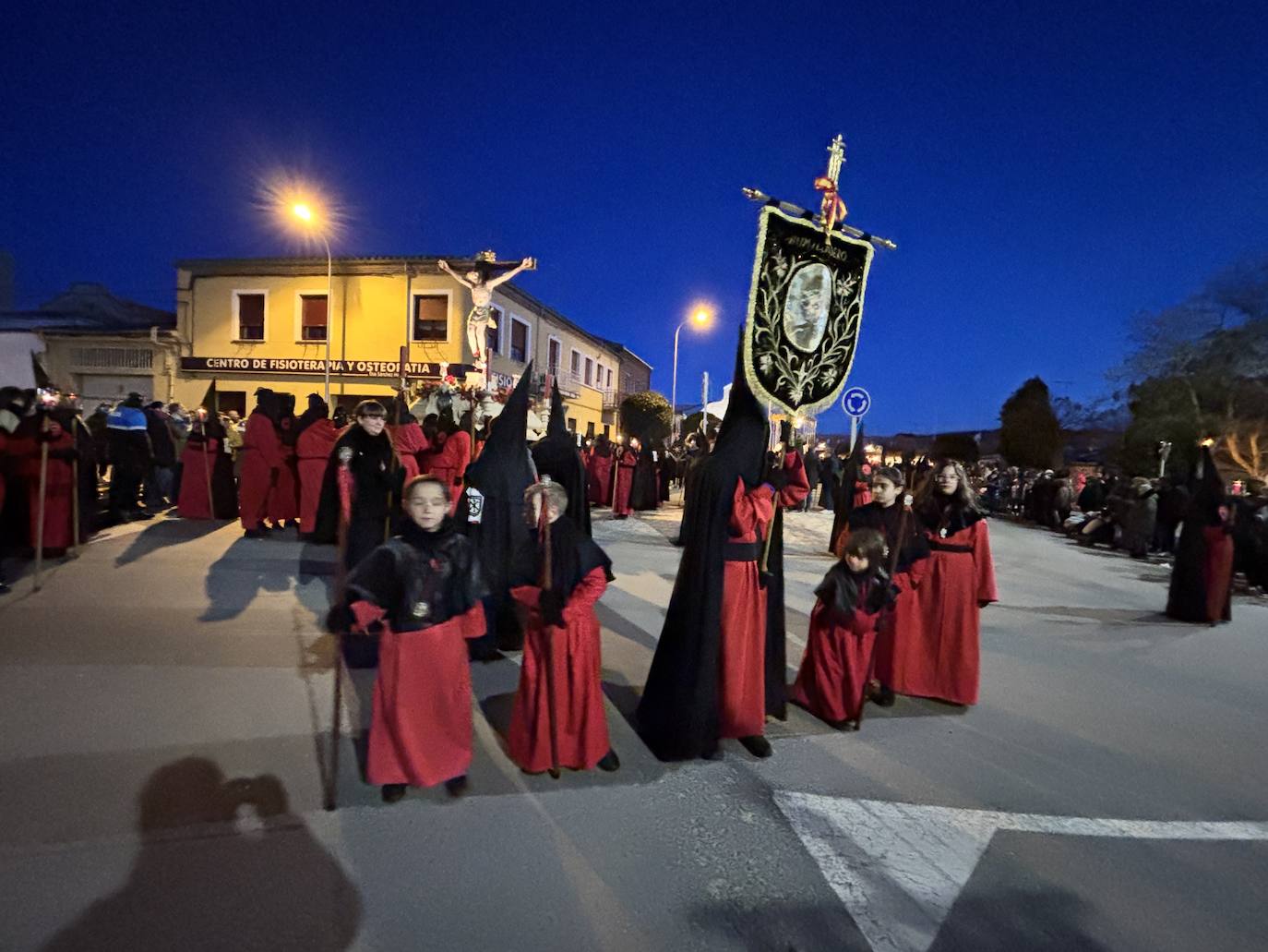 Solemne traslado del Santo Cristo del Humilladero y de Nuestra Señora de las Lágrimas en Peñaranda