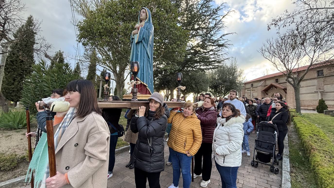 Procesión del Dainos en Cantalapiedra