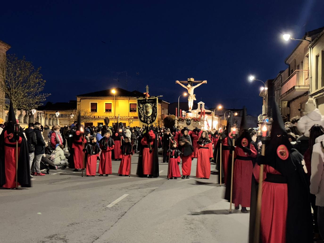 Solemne traslado del Santo Cristo del Humilladero y de Nuestra Señora de las Lágrimas en Peñaranda