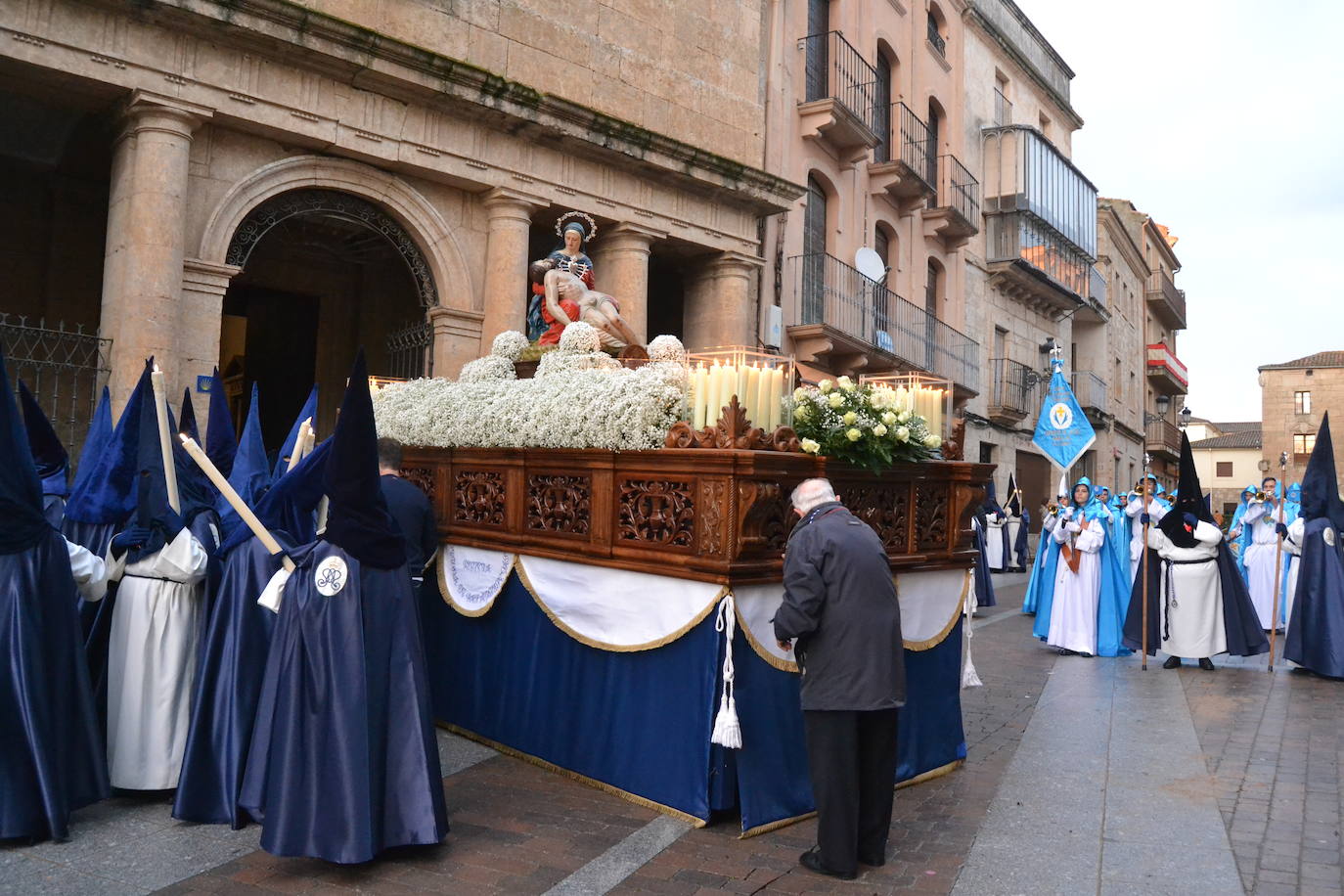 Nuestra Señora de las Angustias recorre Ciudad Rodrigo