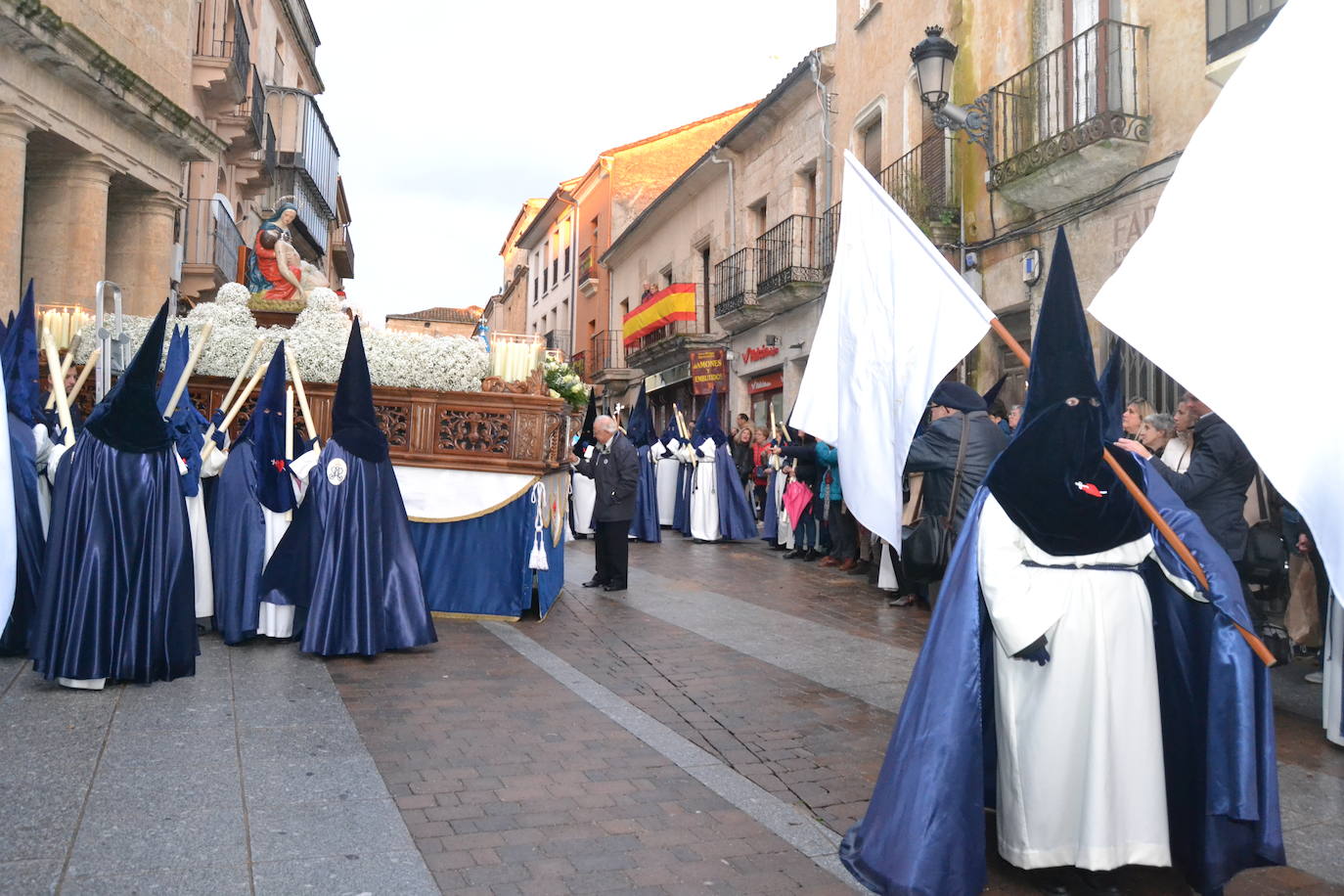 Nuestra Señora de las Angustias recorre Ciudad Rodrigo