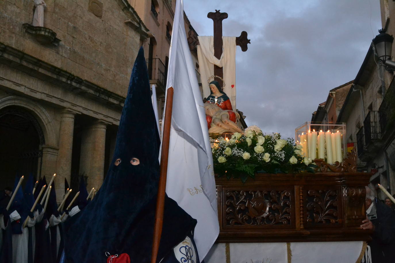 Nuestra Señora de las Angustias recorre Ciudad Rodrigo