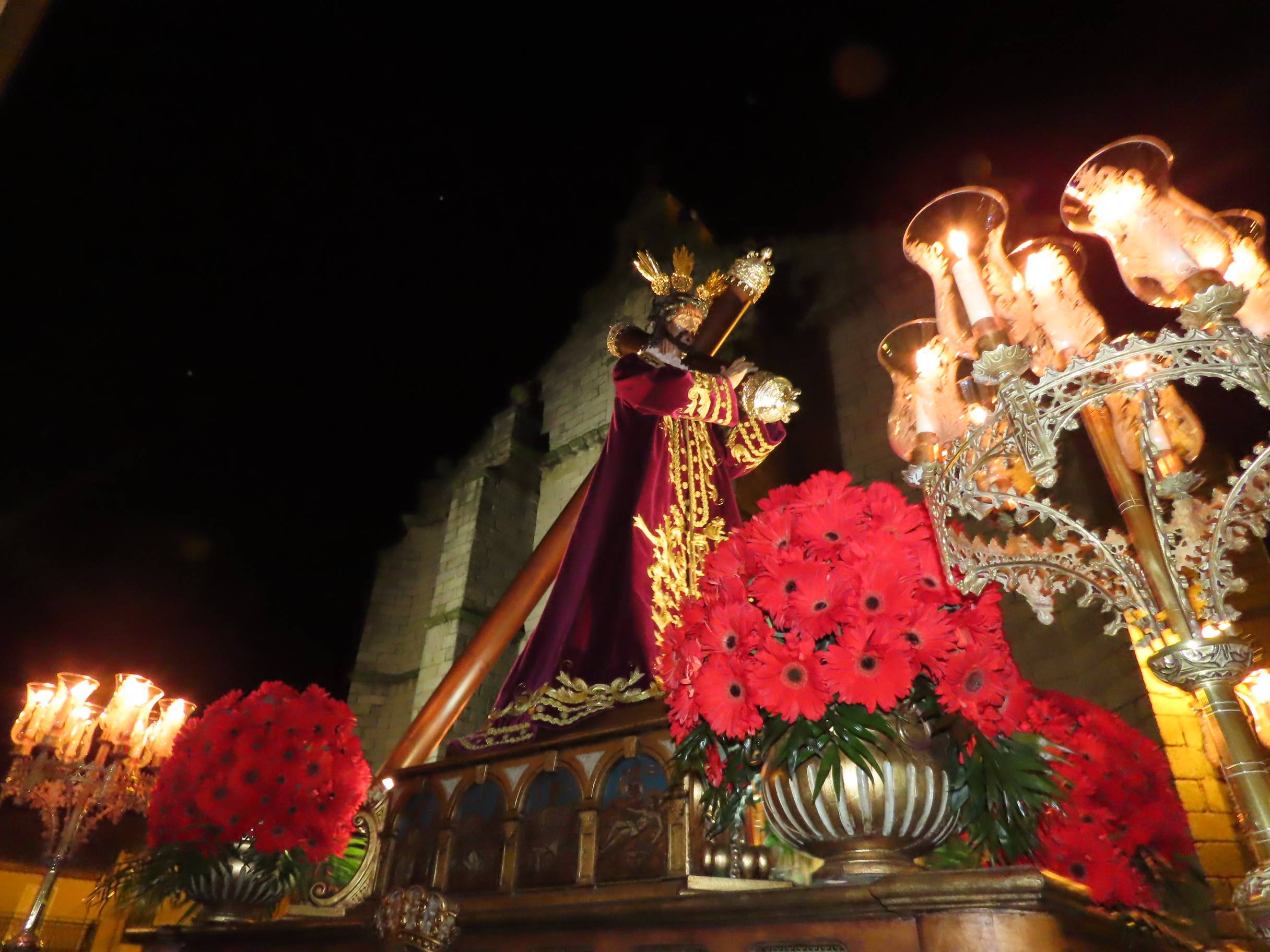 La emoción arranca aplausos en la procesión del Nazareno de Peñaranda de Bracamonte