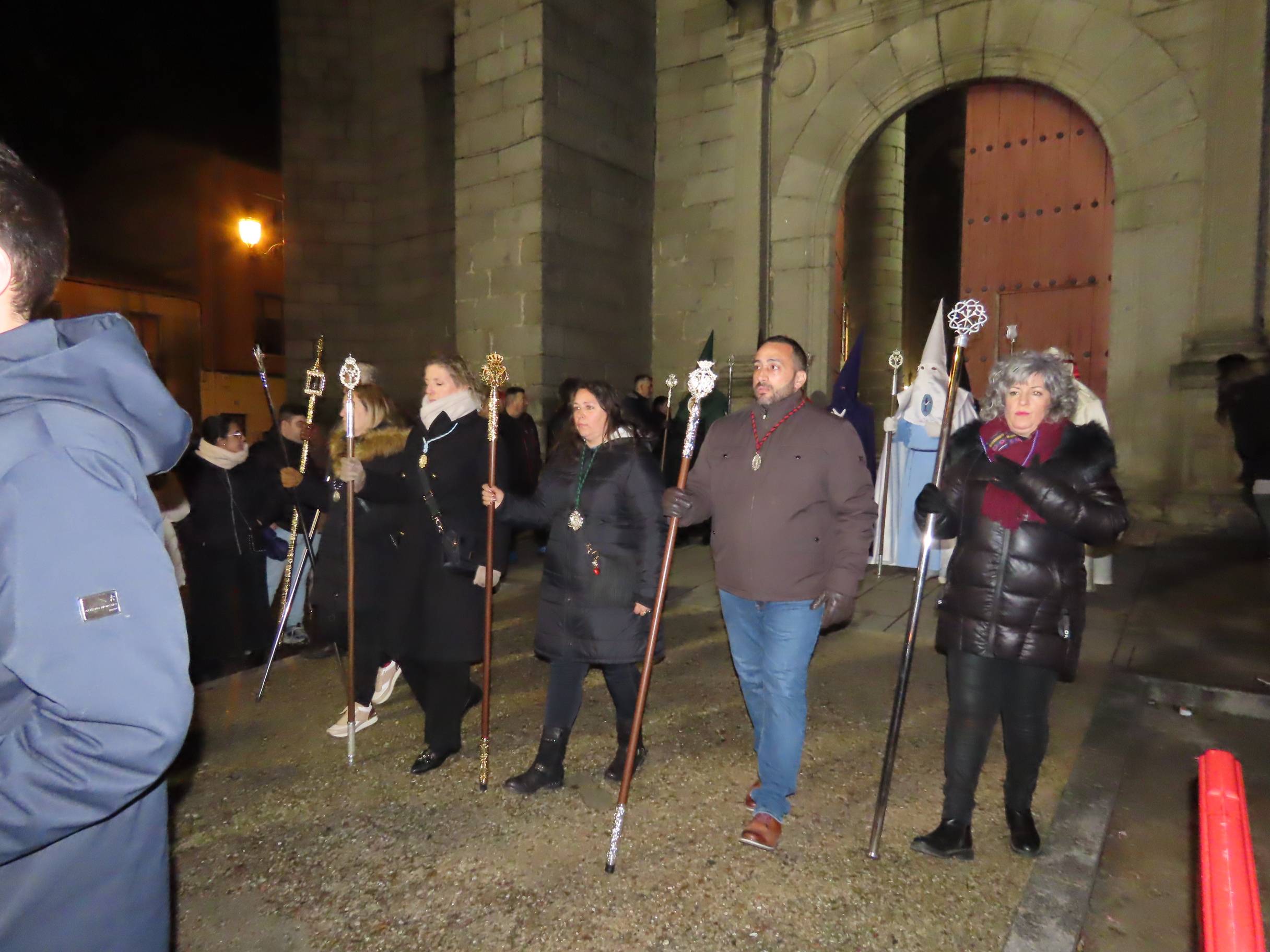 La emoción arranca aplausos en la procesión del Nazareno de Peñaranda de Bracamonte