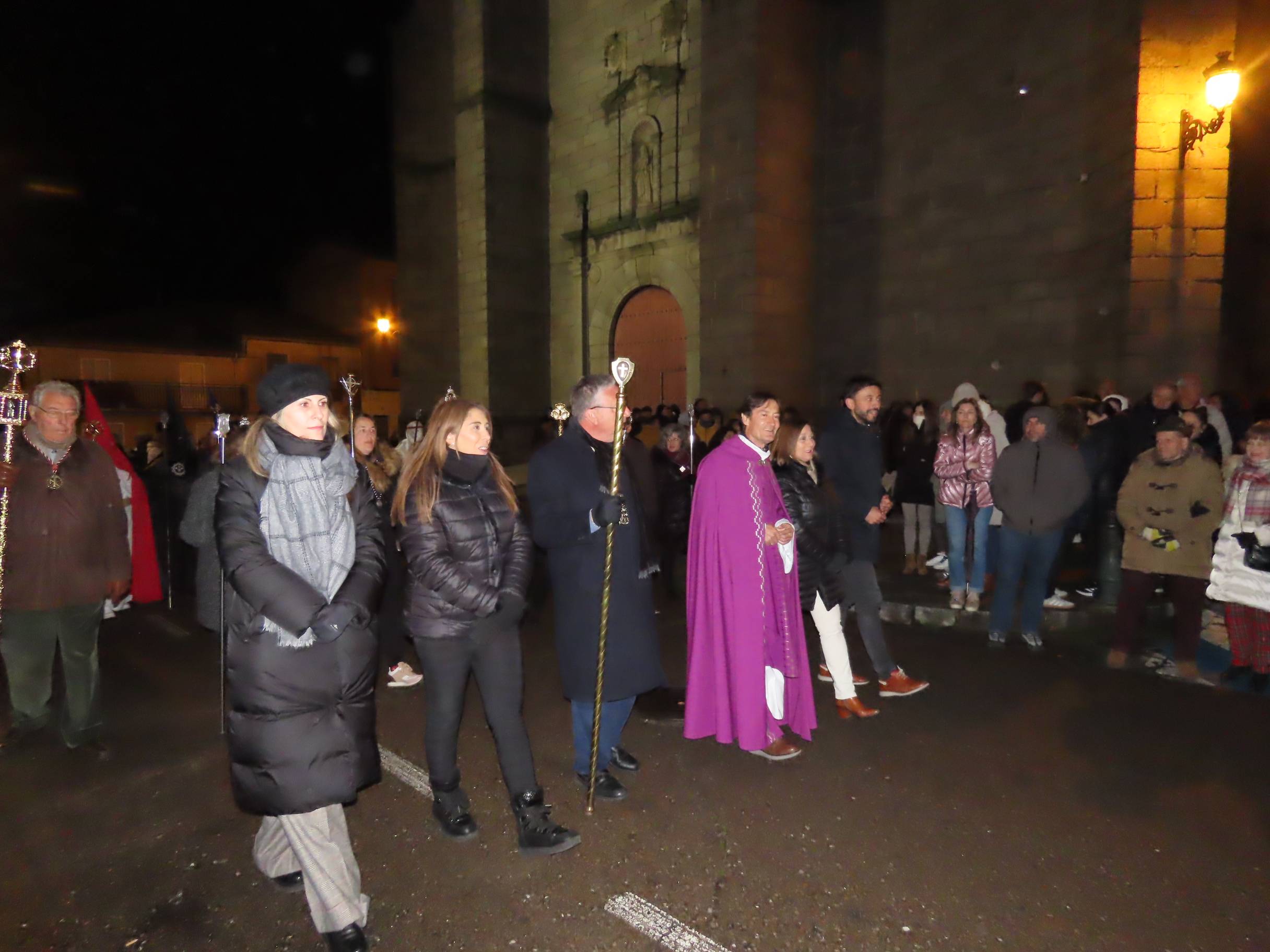La emoción arranca aplausos en la procesión del Nazareno de Peñaranda de Bracamonte