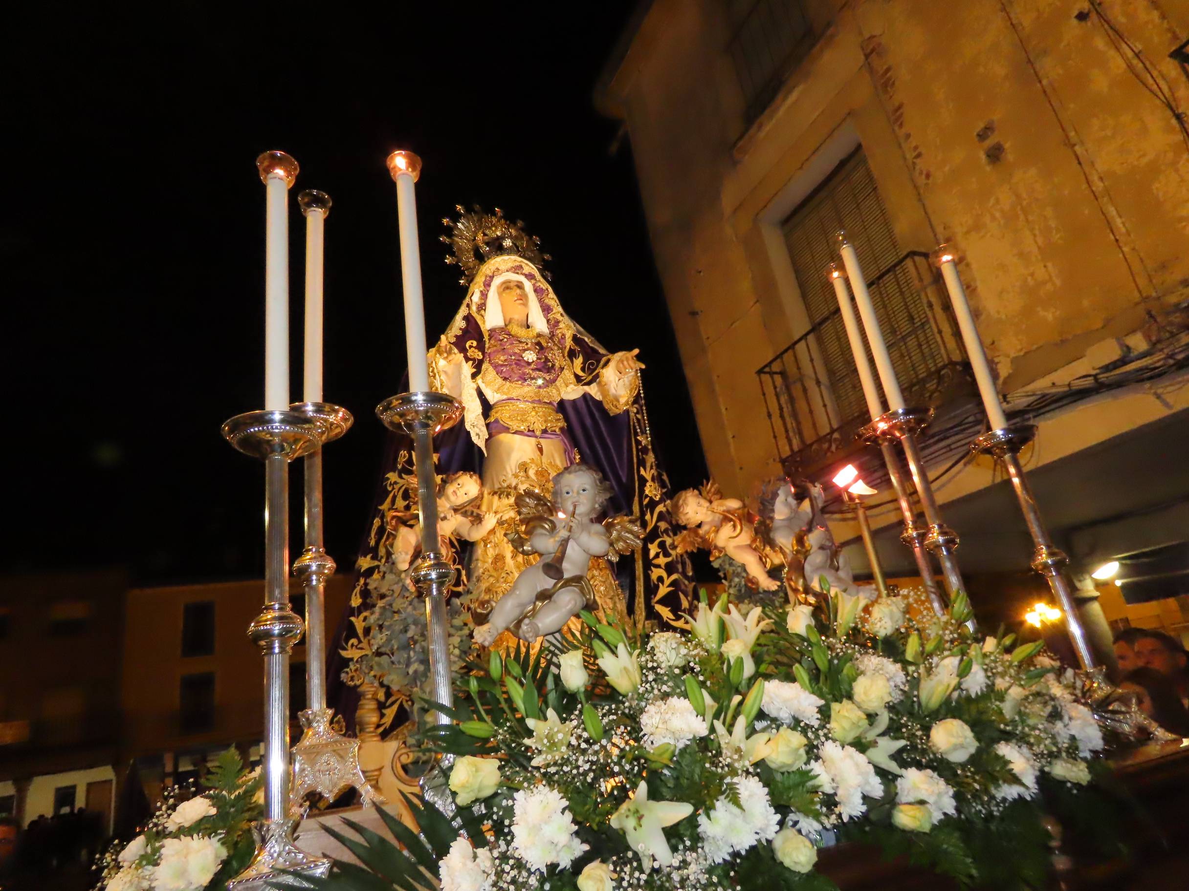 La emoción arranca aplausos en la procesión del Nazareno de Peñaranda de Bracamonte