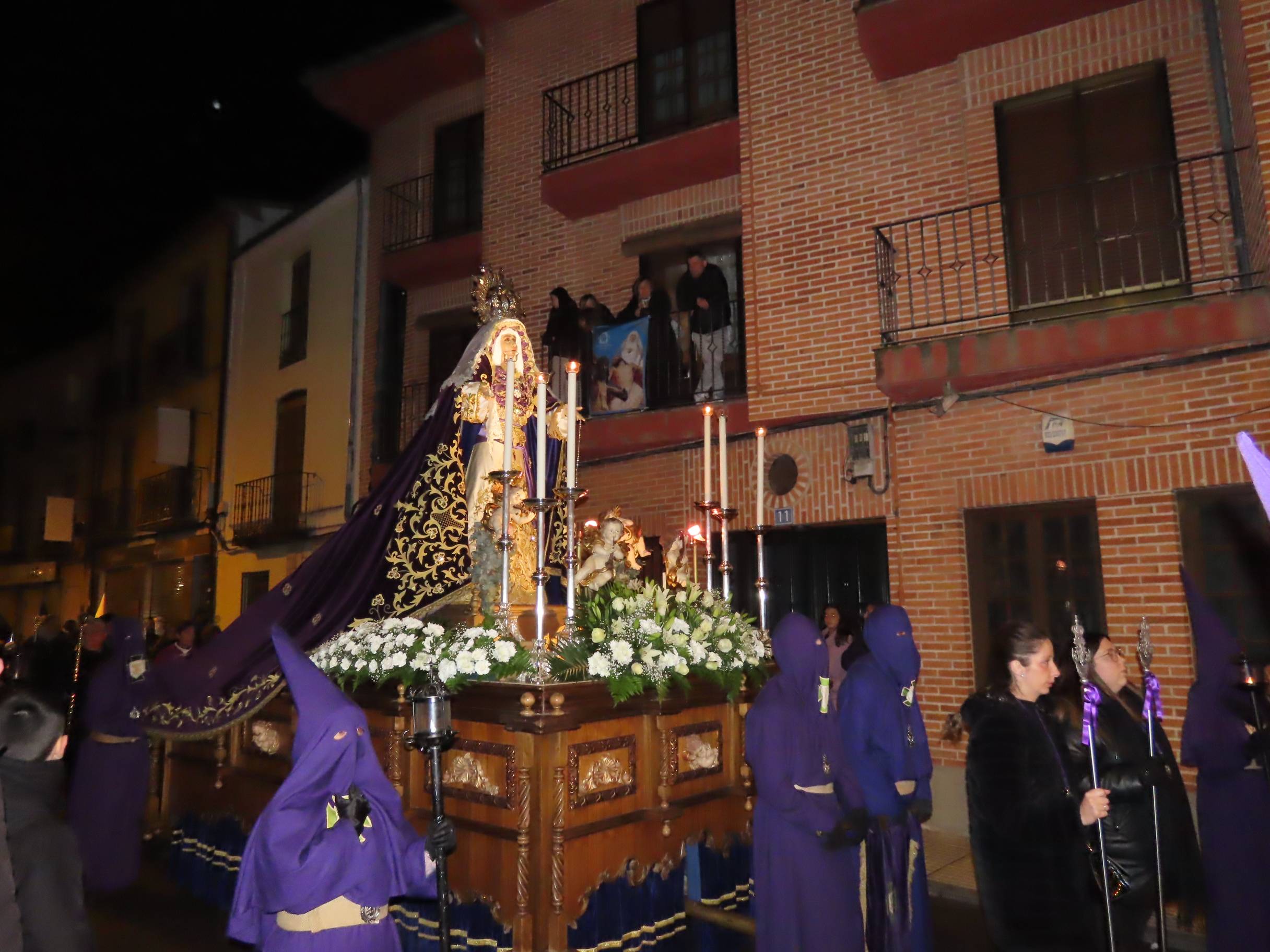 La emoción arranca aplausos en la procesión del Nazareno de Peñaranda de Bracamonte