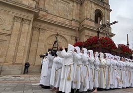 Imagen de la procesión de la Hermandad del Cristo del Amor y de la Paz.