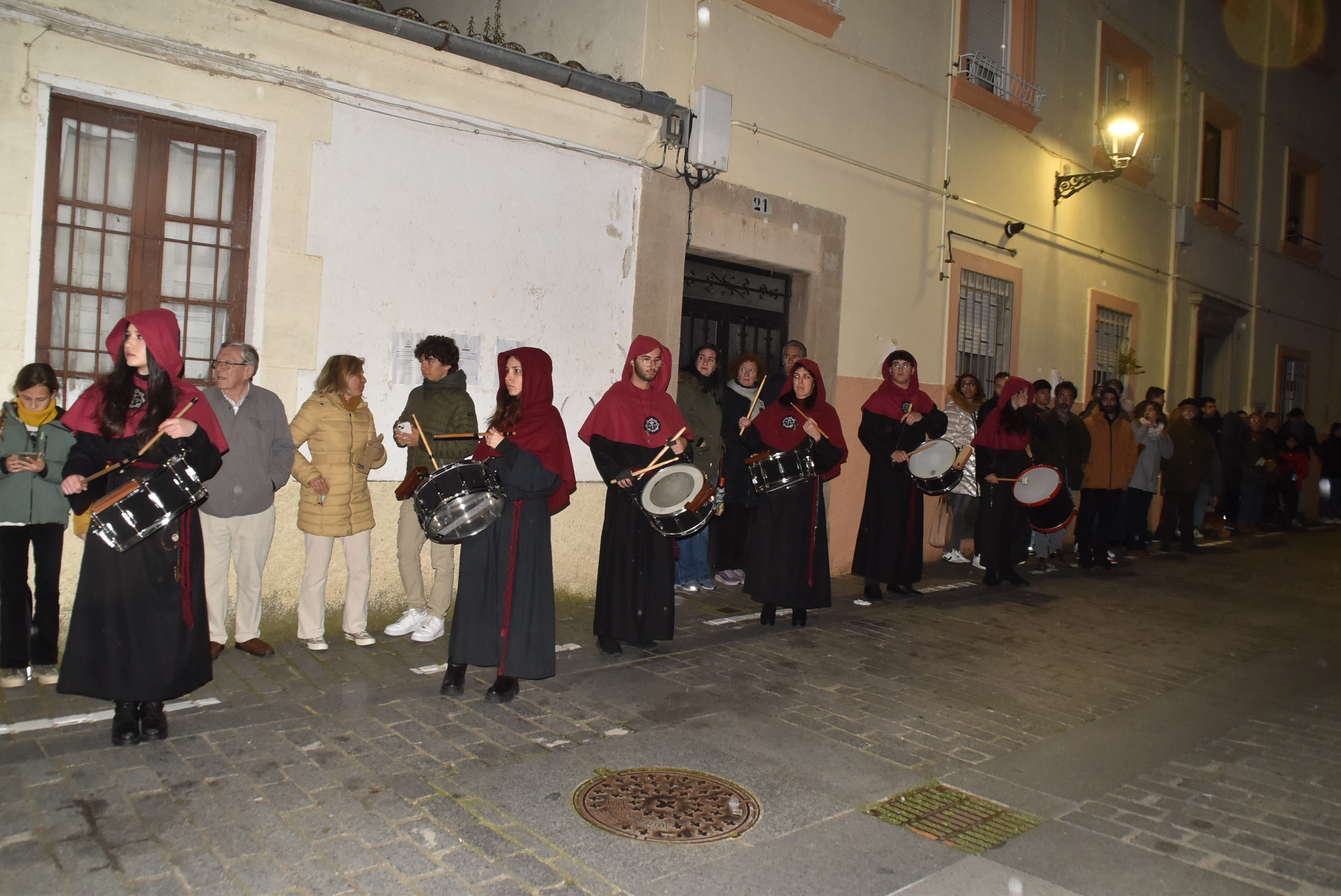 La lluvia acorta la procesión de la Virgen de las Angustias en Béjar