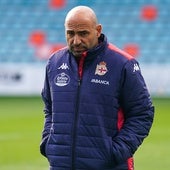 Manuel Pablo, entrenador del Deportivo Fabril.