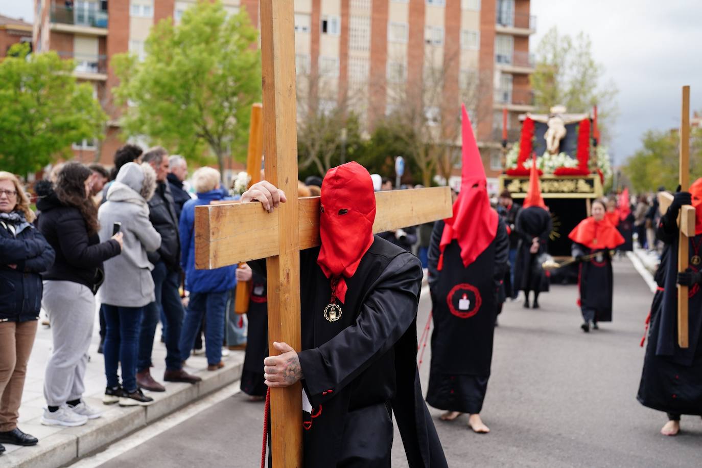 La procesión del Cristo de la Vela, en imágenes