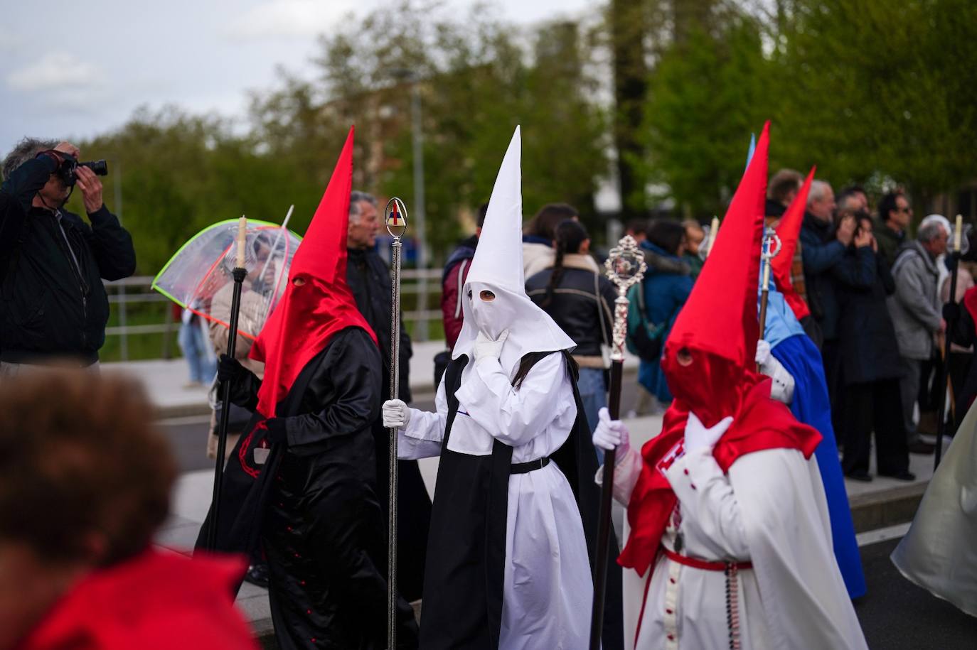 La procesión del Cristo de la Vela, en imágenes