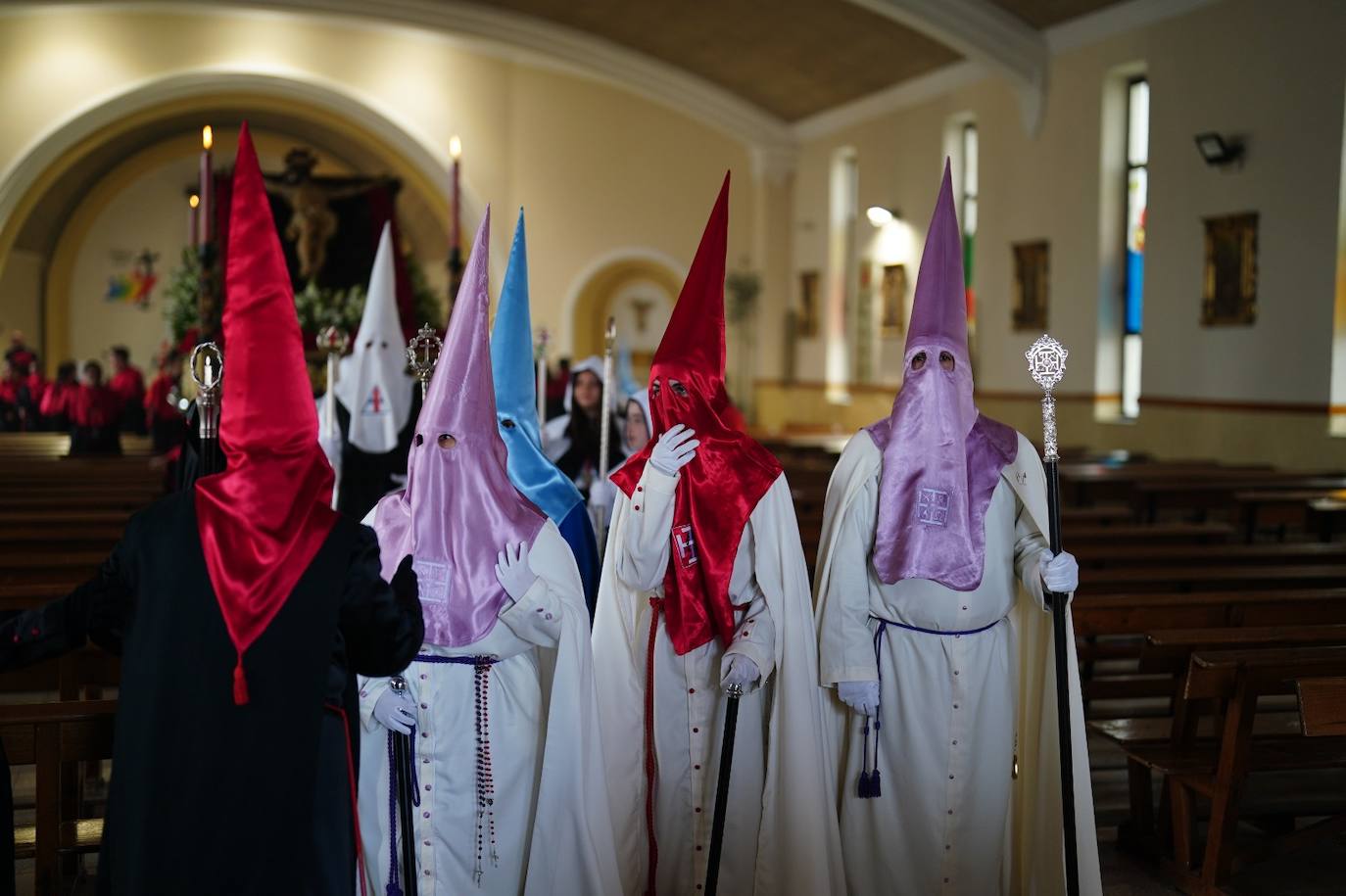 La procesión del Cristo de la Vela, en imágenes