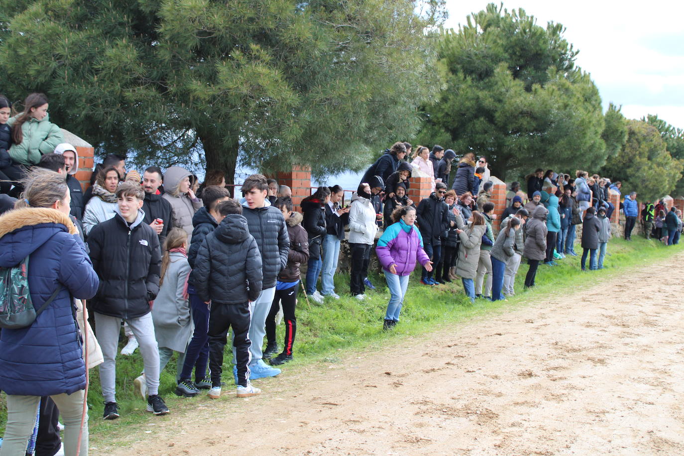 Los quintos de Cespedosa de Tormes celebran la carrera de cintas