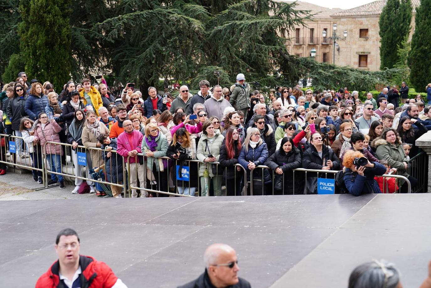 La procesión del Encuentro, en imágenes