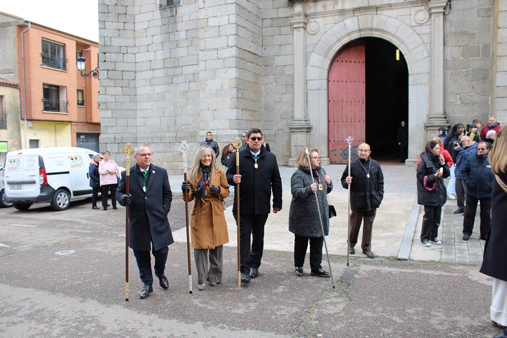 Emocionante procesión del Resucitado en Peñaranda