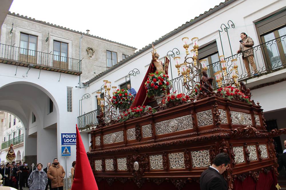 Emocionante procesión del Resucitado en Peñaranda