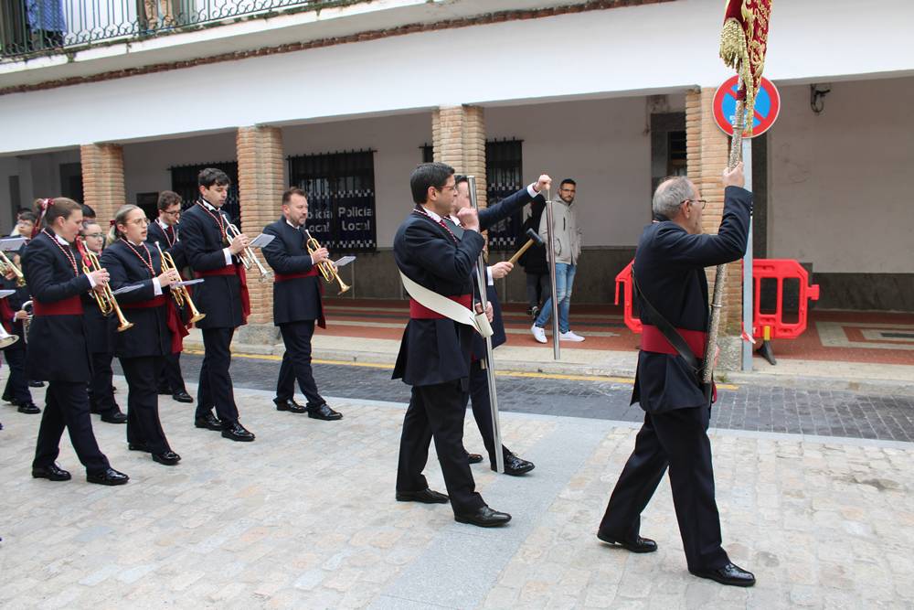 Emocionante procesión del Resucitado en Peñaranda