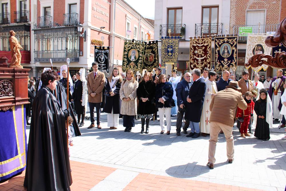 Emocionante procesión del Resucitado en Peñaranda