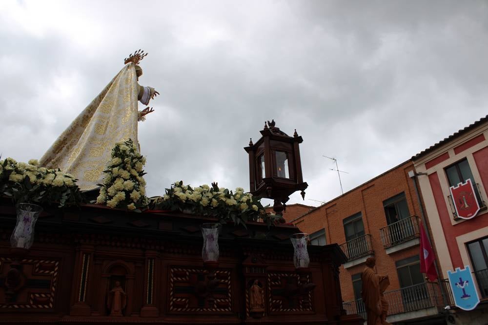 Emocionante procesión del Resucitado en Peñaranda