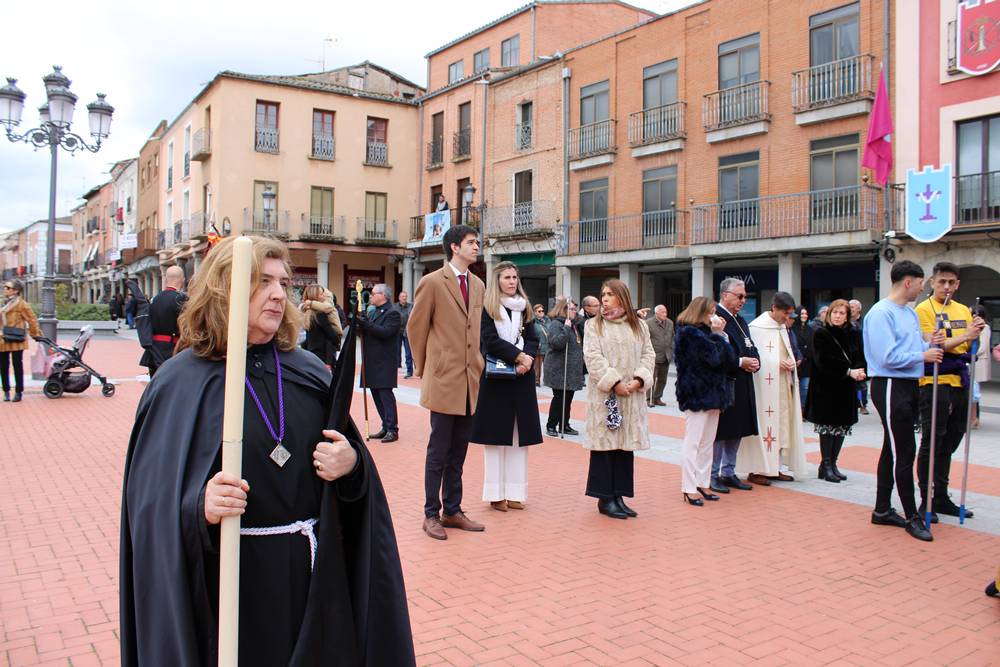 Emocionante procesión del Resucitado en Peñaranda
