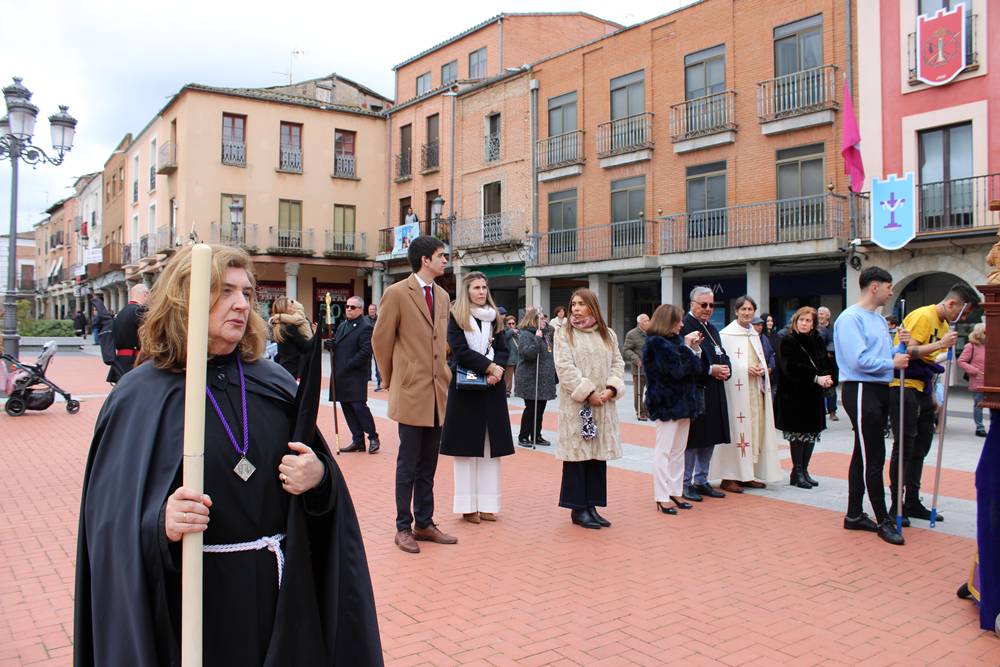 Emocionante procesión del Resucitado en Peñaranda