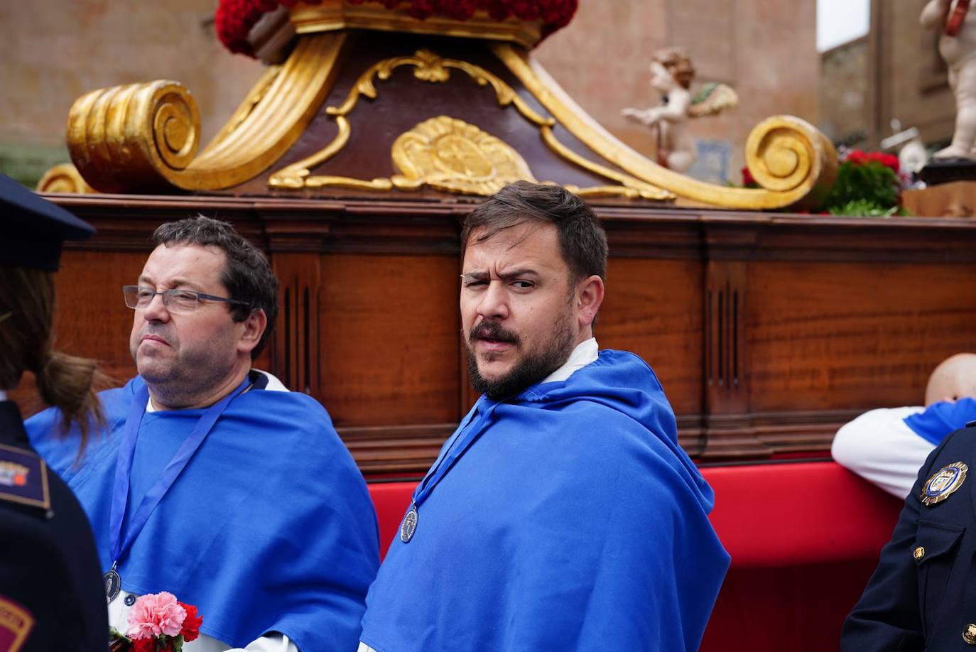 La procesión del Encuentro, en imágenes