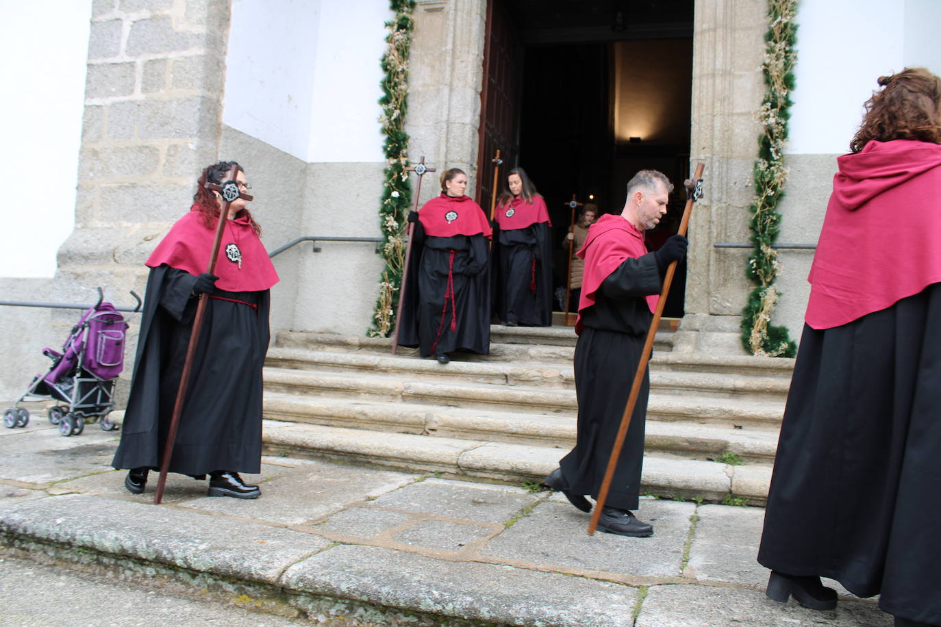 Los niños despiden la Semana Santa bejarana con la procesión de Jesús de Pasión y Gloria