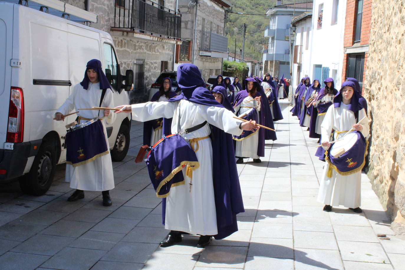 Sanchotello celebra el encuentro de Jesús con su madre