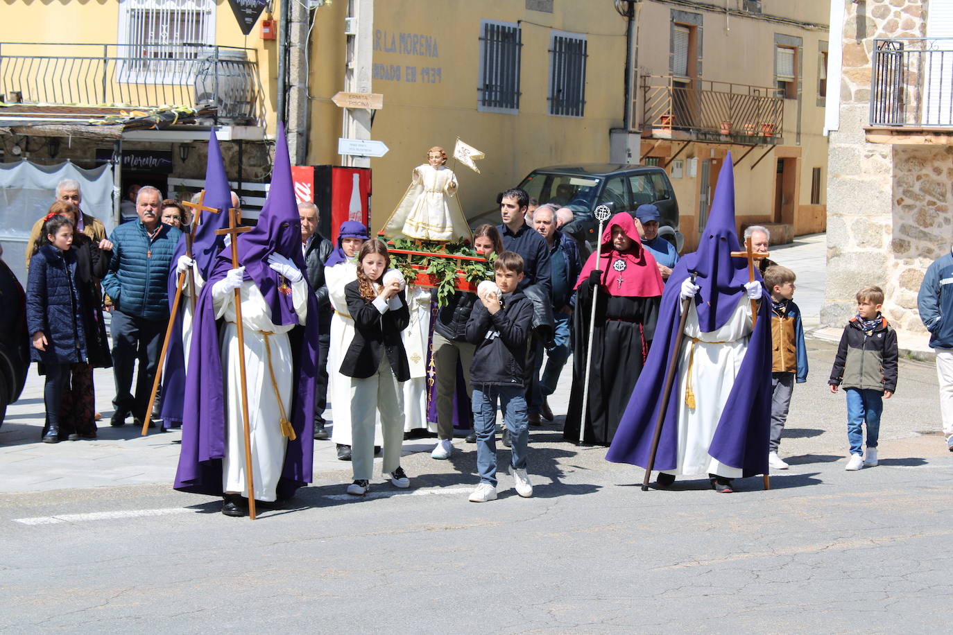 Sanchotello celebra el encuentro de Jesús con su madre