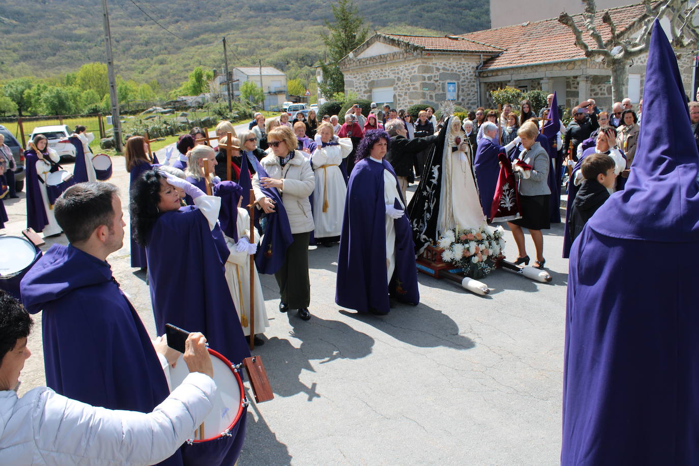 Sanchotello celebra el encuentro de Jesús con su madre