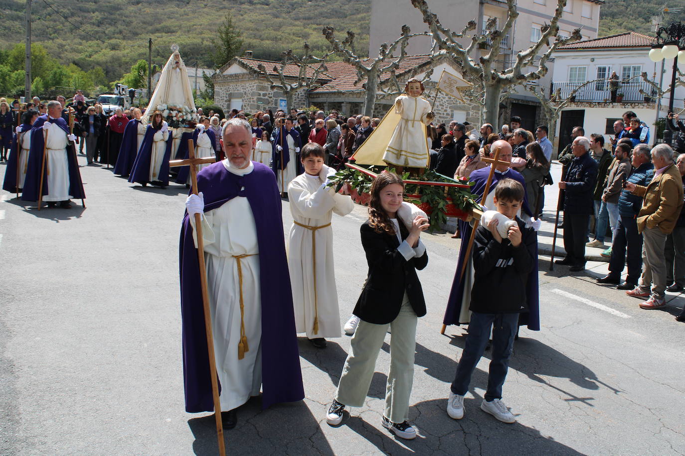 Sanchotello celebra el encuentro de Jesús con su madre