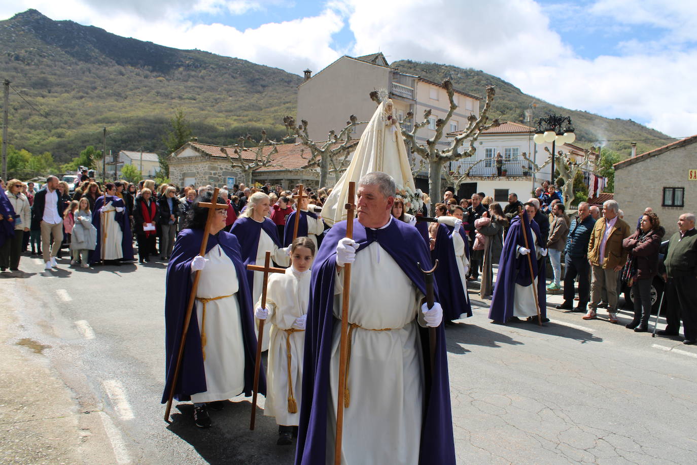 Sanchotello celebra el encuentro de Jesús con su madre