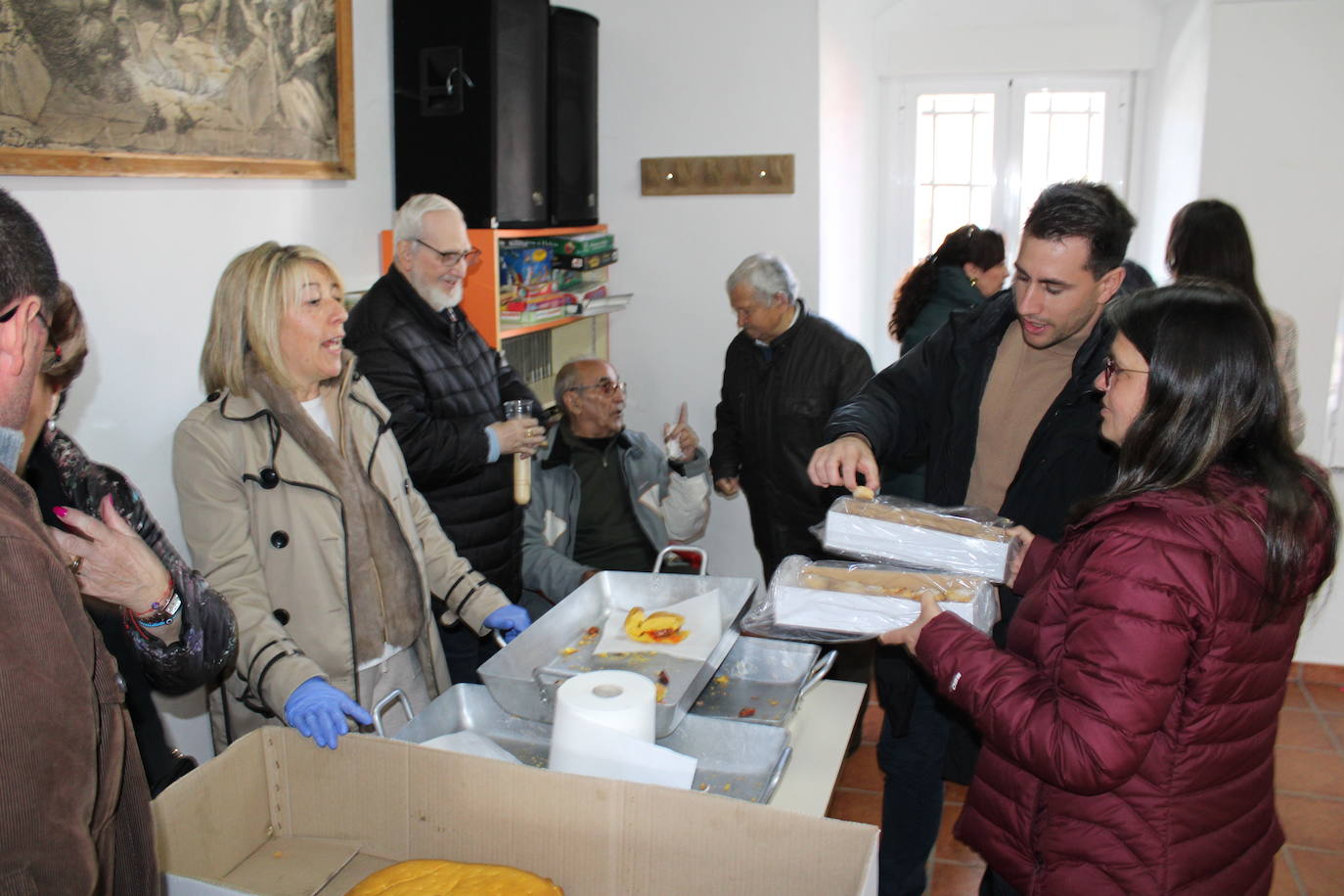 Nava de Béjar celebra la Pascua con la degustación del hornazo