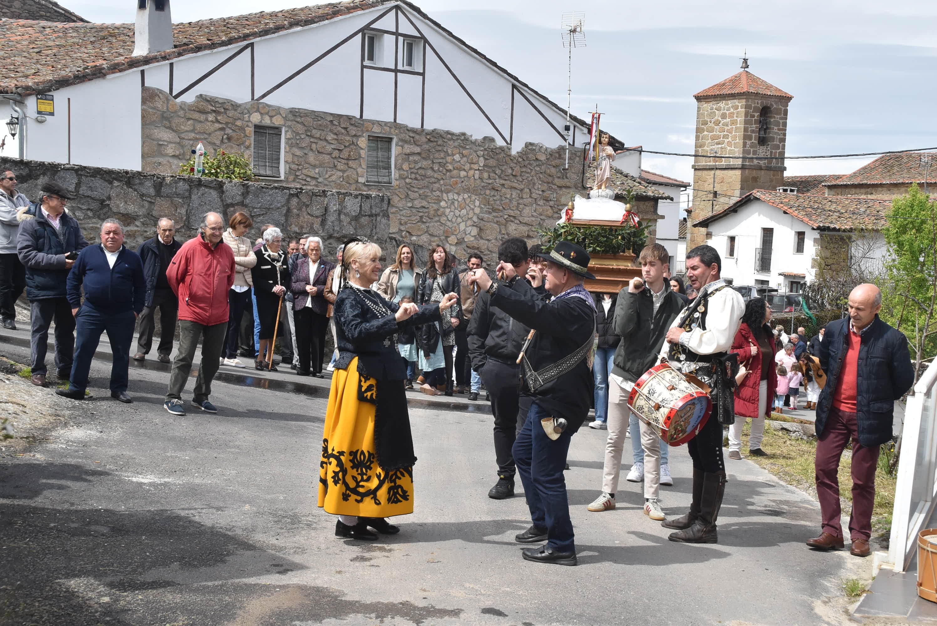 Cantagallo celebra el Lunes de Pascua con la tradicional procesión con el Niño Jesús