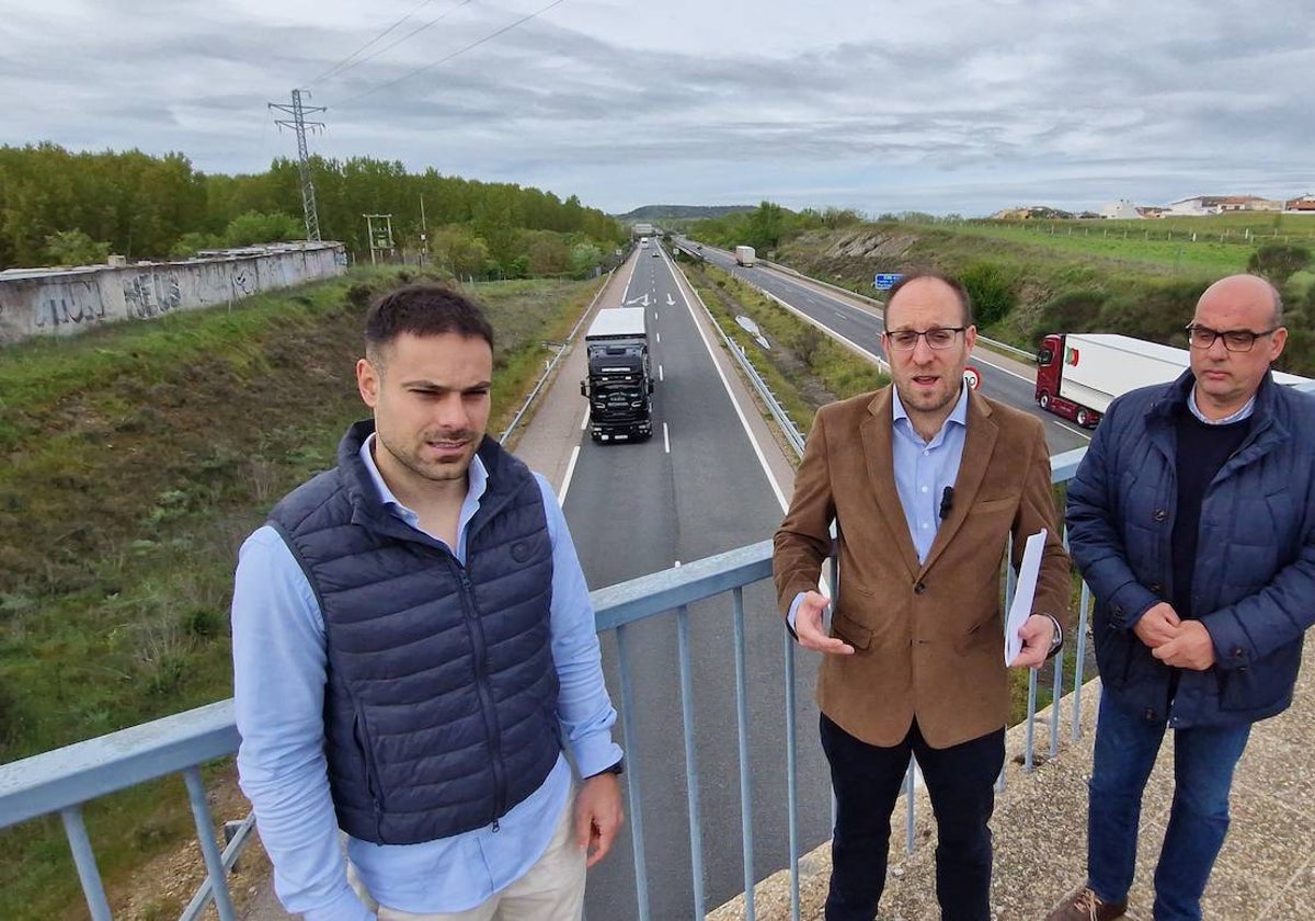 Víctor Gómez, Marcos Iglesias y Ramón Sastre.