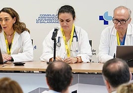 La neumóloga del Hospital de Salamanca Virginia Pérez.