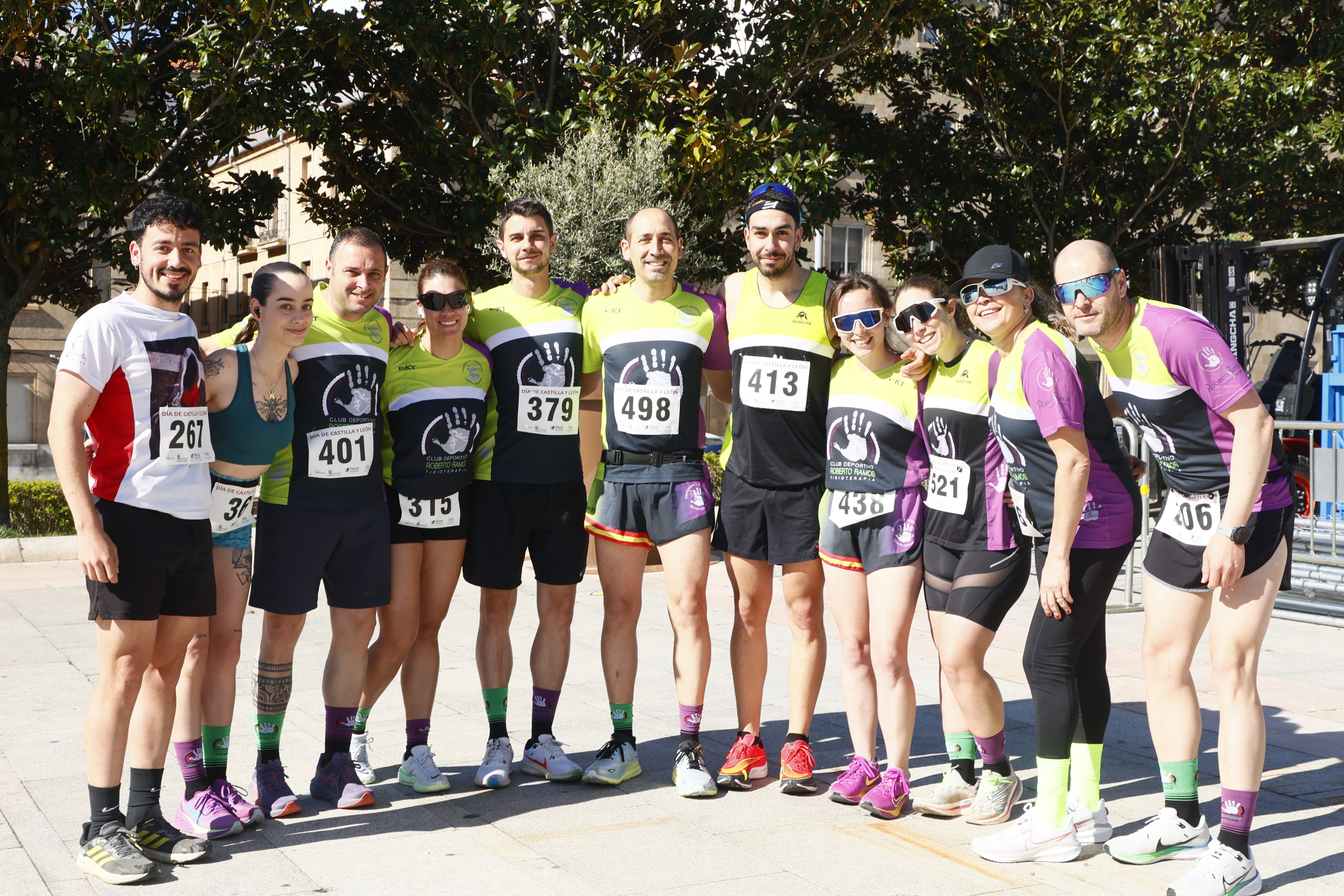 Un millar de participantes en la carrera por el Día de Castilla y León