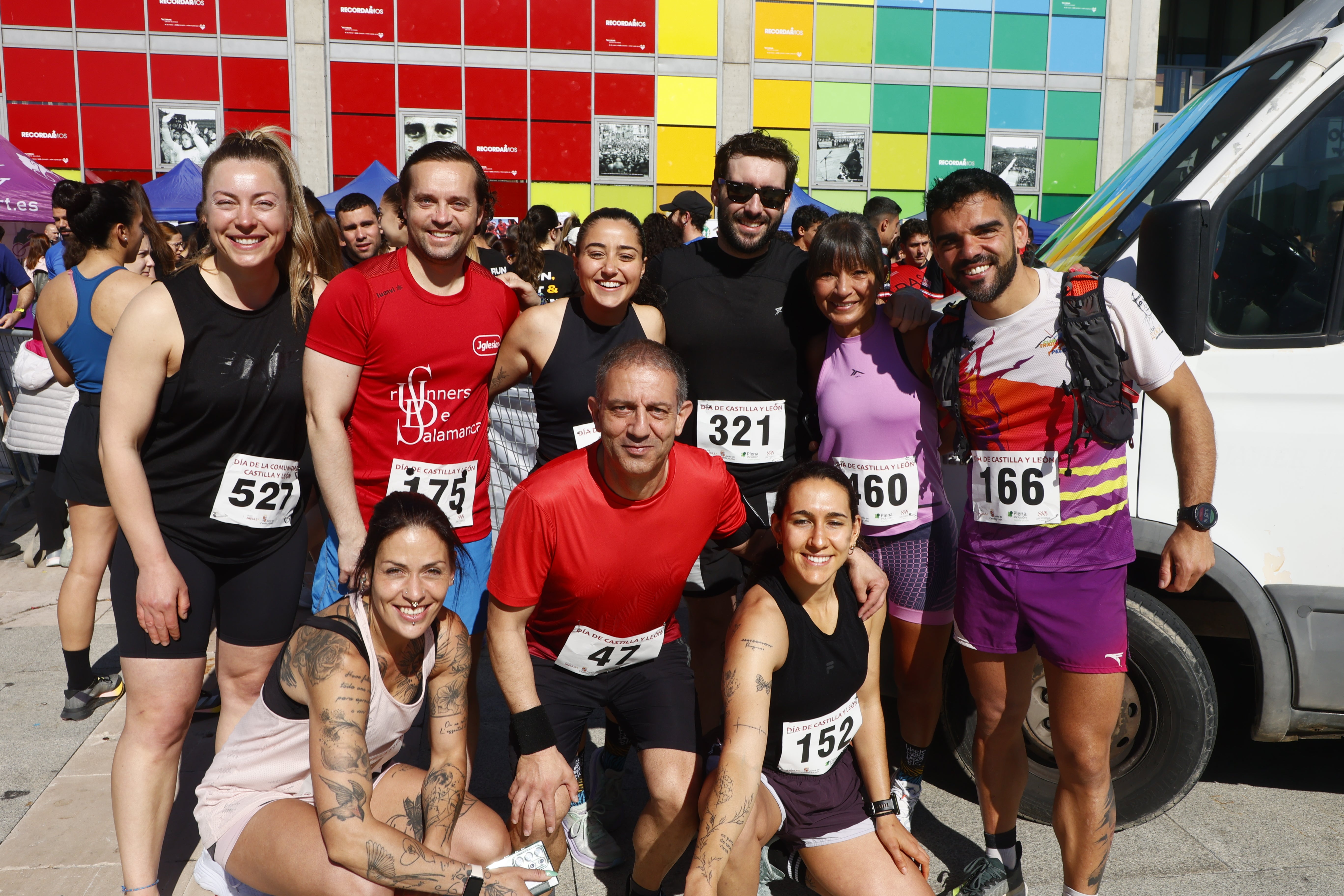 Un millar de participantes en la carrera por el Día de Castilla y León